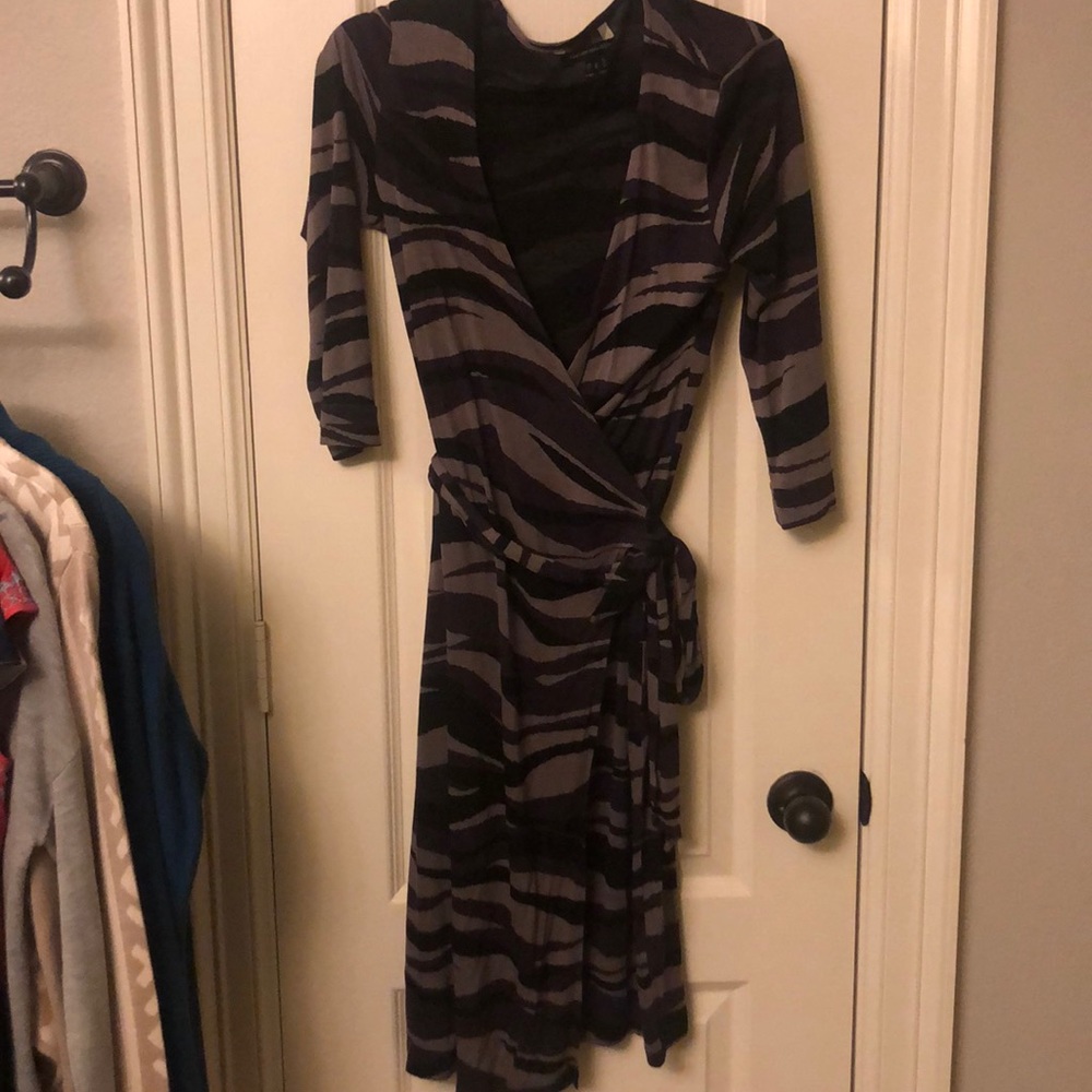 French connection wrap dress!